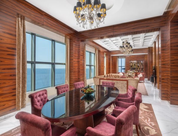 0021 Royal Suite Corniche View Corniche Tower Dining Room